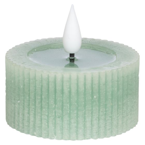 Led kubbelys 7x3,5cm Norden Grønn
