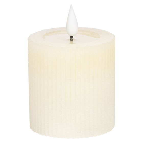 Led kubbelys 7x7,5cm Norden Offwhite