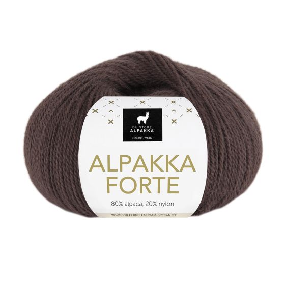 Alpakka Forte Brun 734