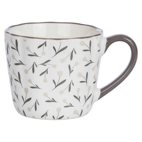Krus Twist Tulip 370ml Offwhite-beige