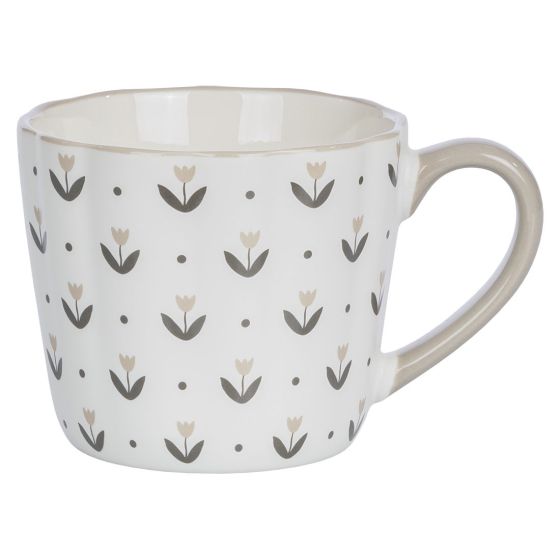 Krus Tulip 370ml Offwhite-beige
