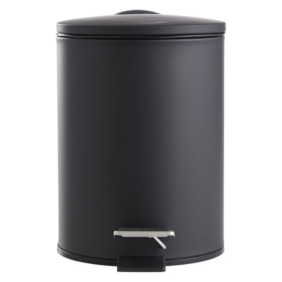 Pedalbøtte 3L Sort