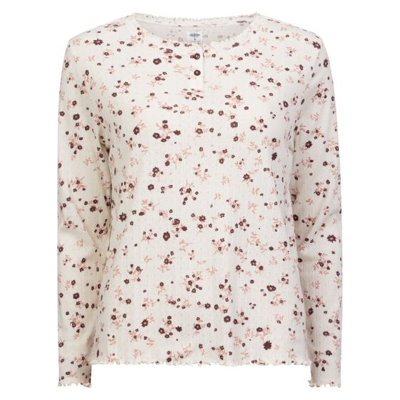 Pyjamastopp Iris Offwhite