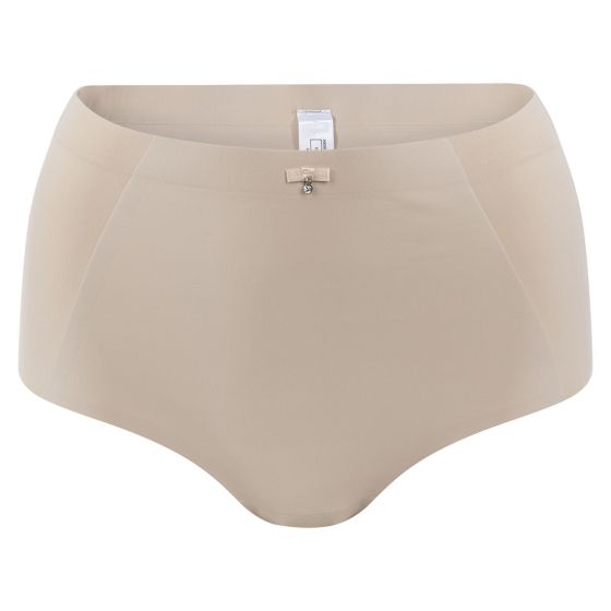 High waist brief Beige