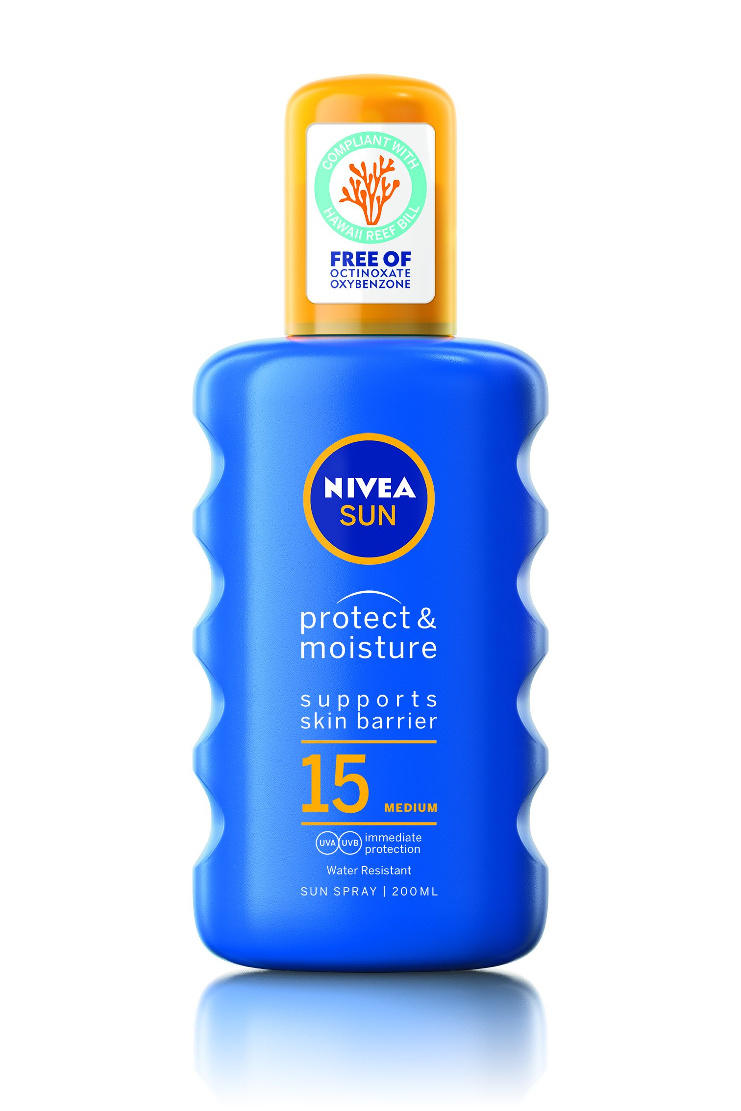 Nivea Sun Protect & Moisture Spray SPF 15 200ml - Sparkjøp