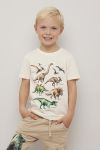 T-skjorte Dino World Offwhite