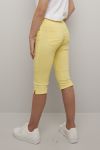 Teen Club capri bukse i god modell med stretch gul