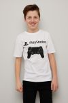 Playstation T-skjorte hvit