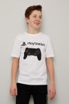 Playstation T-skjorte hvit.