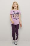 Barbie T-skjorte lilla.