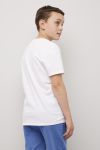 Teen Studio Dennis gamer t-skjorte hvit.