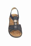 Supremo Ellie komfort sandal marineblå