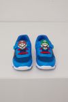 Nintendo Super Mario og Luigi sneakers med lys kongeblå.