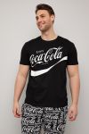 Coca Cola T-skjorte svart