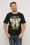 Fireplay Beer t-skjorte sort..