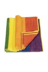 Bekvem Pride strandhåndkle 80x160cm regnbue