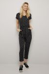 Lifetime Phoebe jumpsuit med print sort/hvit