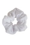 Velour scrunchies hvit