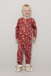 Julemorgen pyjamas til barn rød.