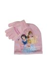 Disney Princess Lue og hanskesett med Disney motiv rosa m/princess print