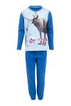 Disney Frozen Pyjamas sett i 100% bomullskvalitet med flott print blå
