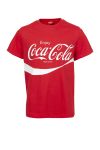 Coca Cola t-skjorte med Coca Cola print i 100% bomull rød