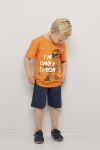 Kids Clothing T-skjorte Limited Edition Dexter oransje..