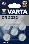 Varta Litium knappcellebatteri CR2032- BL 5 cr 2032