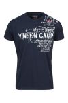 Vinson Camp Vinson Camp T-skjorte med print marine