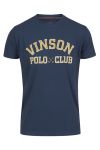 Vinson Polo Club T-skjorte med print blå