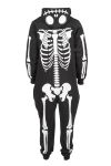 Halloween Jumpsuit med Skjelettprint sort
