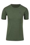 Varde Soleibotntinden t- skjorte i merinoull/silke grønn