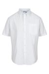 Basic Alexander kortermet skjorte, regular fit hvit