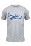 Vinson Polo Club Vin t-skjorte gråmelert