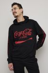 Coca Cola hoodie sort