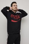 Coca Cola hoodie sort