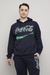 Coca Cola hoodie marine