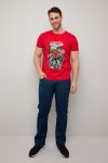 Marvel t-shirt rød
