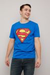 Supermann T-skjorte blå