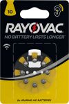Rayovac Batteri for høreapparat V10 PR70 8 stk v10 pr70