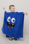 Little Monster hettehåndkle Blå