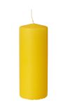 Kubbelys stearin 18cm gul gul