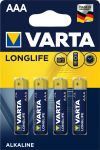 Varta Batteri Longlife AAA- BL 4 aaa