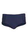 Swimwear Sidney bikinibukse med rynking i sidene marine