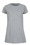 Basic Piper lang t-skjorte gråmelert