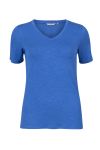 Lifetime Lucia T-skjorte med v-hals blå