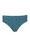 Swimwear Azores bikinitruse med regulerbar livhøyde blå