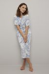 Nightwear Halley pyjamas med print blå