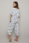 Nightwear Halley pyjamas med print blå
