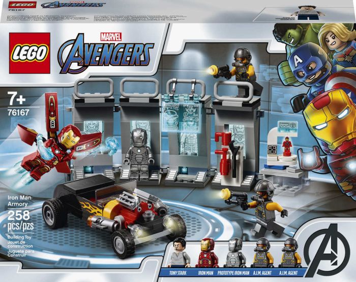 LEGO® Marvel Super Heroes Iron Mans våpenkammer original